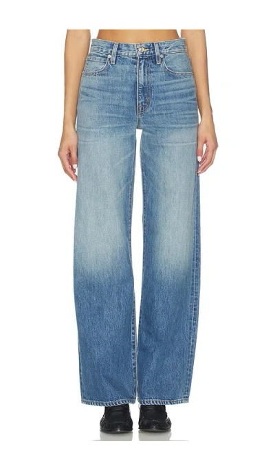 Slvrlake Grace Wide Leg Jeans In Blue