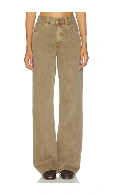 Slvrlake Grace Wide Leg Jeans In Multi