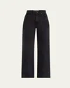 Slvrlake Grace Wide-leg Jeans In Shadow Rid