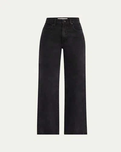 Slvrlake Grace Wide-leg Jeans In Shadow Rid