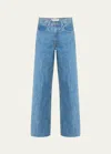 Slvrlake Mica Low-rise Wide-leg Jeans In Voyage