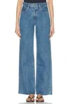 Slvrlake Mica Low-rise Wide-leg Jeans In Satisfaction