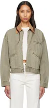 Slvrlake Camden Garage Corduroy-trimmed Cotton-canvas Jacket