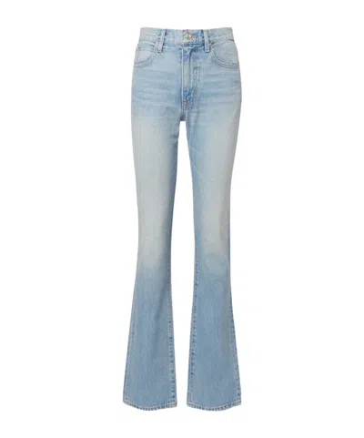 Slvrlake High Waist Jeans In Blue