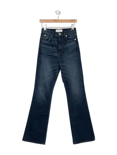 Pre-owned Slvrlake High-rise Flared Jeans W/ Tags In Blue