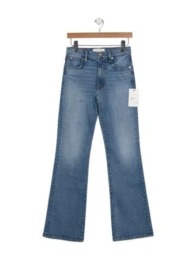 Pre-owned Slvrlake High-rise Flared Jeans W/ Tags In Blue