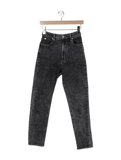 Pre-owned Slvrlake High-rise Skinny Leg Jeans In Blue