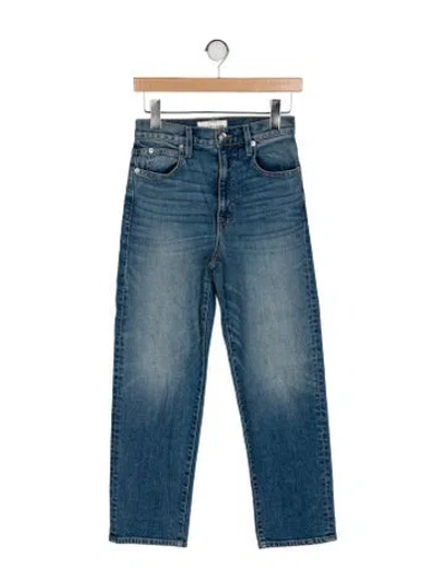 Pre-owned Slvrlake High-rise Skinny Leg Jeans In Blue