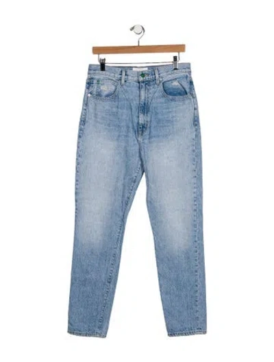 Pre-owned Slvrlake High-rise Skinny Leg Jeans In Blue
