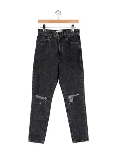Pre-owned Slvrlake High-rise Skinny Leg Jeans In Multi