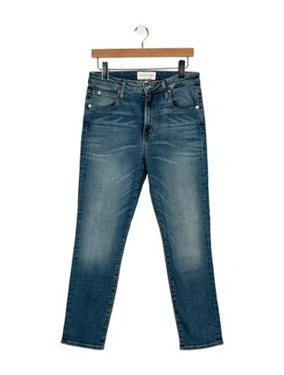 Pre-owned Slvrlake High-rise Skinny Leg Jeans W/ Tags In Blue
