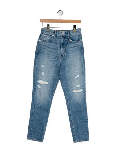 Pre-owned Slvrlake High-rise Skinny Leg Jeans W/ Tags In Blue