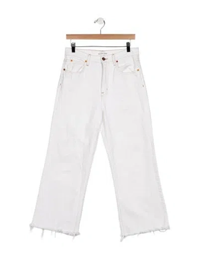 Pre-owned Slvrlake High-rise Straight Leg Jeans In Blue