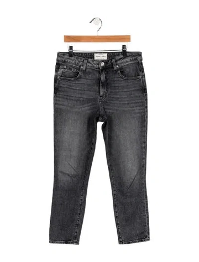 Pre-owned Slvrlake High-rise Straight Leg Jeans In Multi