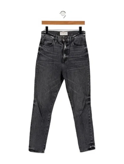 Pre-owned Slvrlake High-rise Wide Leg Jeans In Multi