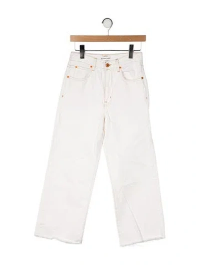 Pre-owned Slvrlake High-rise Wide Leg Jeans In Neutral