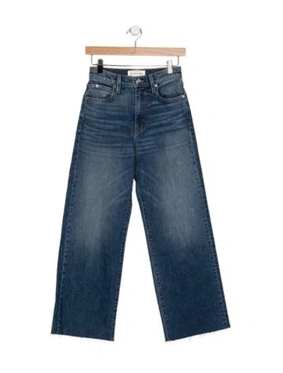 Pre-owned Slvrlake High-rise Wide Leg Jeans W/ Tags In Blue
