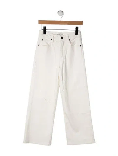 Pre-owned Slvrlake High-rise Wide Leg Jeans W/ Tags In Neutrals