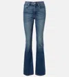 Slvrlake Jade High-rise Bootcut Jeans In Blue