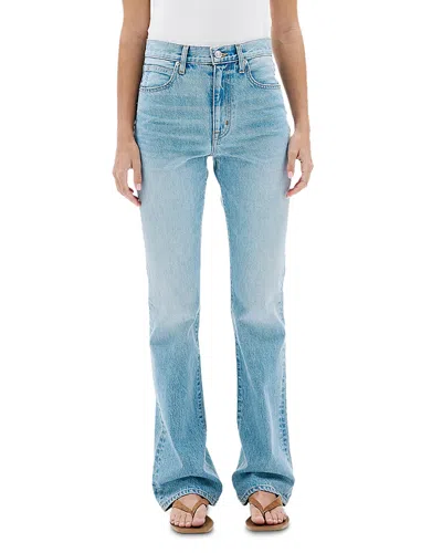 Slvrlake Jade High Rise Slim Boot Jeans In Easy Meets West In Blue