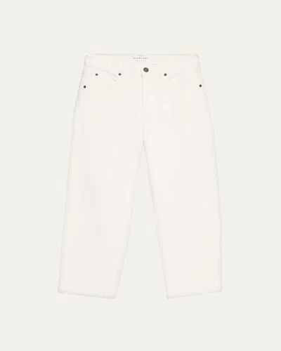 Slvrlake Jamie Curved Ankle Jeans In White