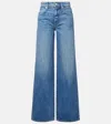 Slvrlake Jazmine Mid-rise Wide-leg Jeans In Blue