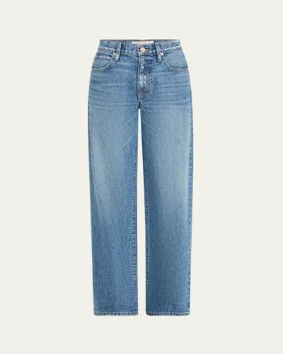 Slvrlake Jazmine Wide-leg Jeans In Blue