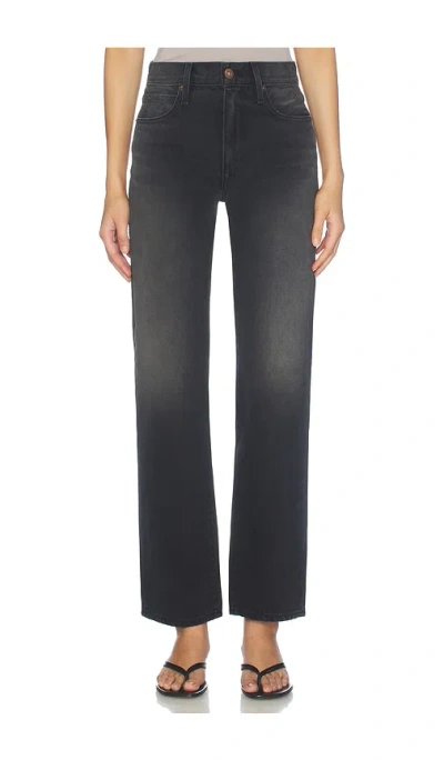 Slvrlake Kendra Straight Jean In Black