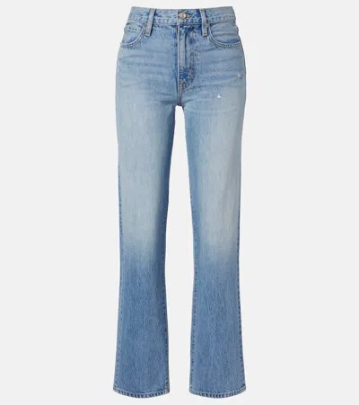 Slvrlake Kendra Straight Jeans In Blue