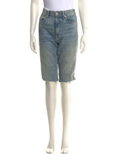 Pre-owned Slvrlake Knee-length Shorts In Blue