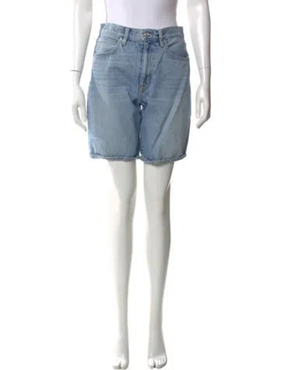 Pre-owned Slvrlake Knee-length Shorts In Blue