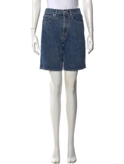 Pre-owned Slvrlake Knee-length Shorts In Blue