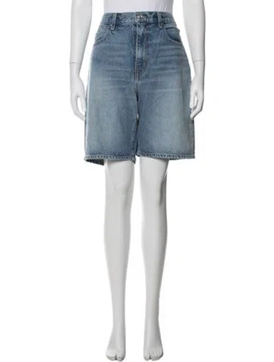 Pre-owned Slvrlake Knee-length Shorts W/ Tags In Blue