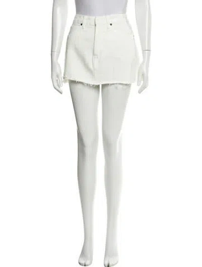 Pre-owned Slvrlake Knee-length Skirt W/ Tags In White