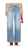 Slvrlake Selena Mid-rise Wide-leg Jeans In Blue