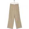 Slvrlake Lola Cotton Pants In Khaki