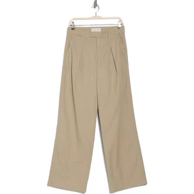 Slvrlake Lola Cotton Pants In Khaki