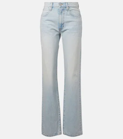 Slvrlake London High-rise Straight Jeans