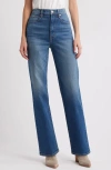SLVRLAKE SLVRLAKE LONDON HIGH WAIST STRAIGHT LEG JEANS