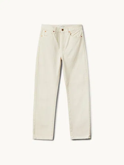 Slvrlake London Jeans Ecru 23 In White