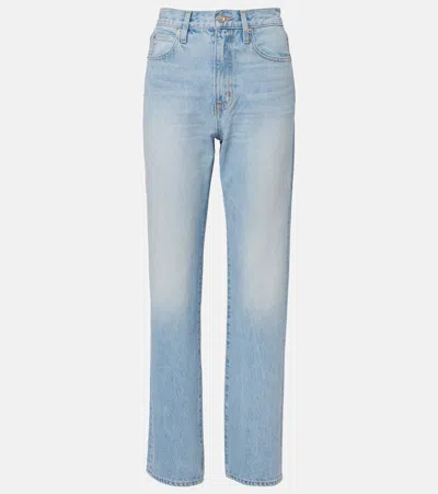 Slvrlake London Straight Jeans In Blue