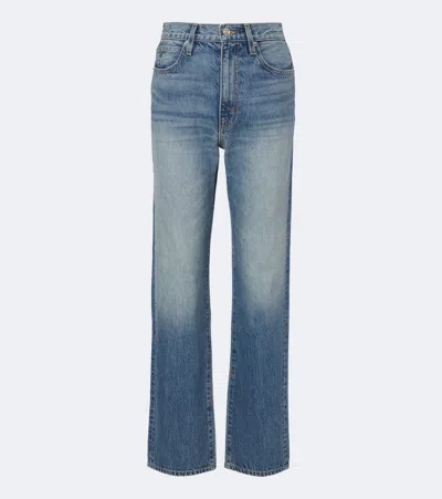 Slvrlake London Straight Jeans In Blue