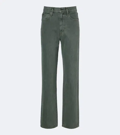 Slvrlake London Straight Jeans In Green