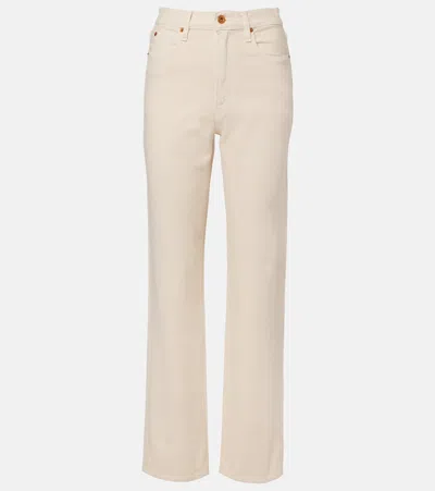Slvrlake London Straight Jeans In White