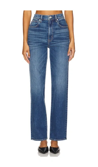 Slvrlake London Straight Leg In Blue