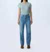 Slvrlake London Straight Leg Jeans In Ties That Bind In Blue