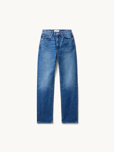 Slvrlake London Turn Up Jeans Long Way Home 30 In Blue