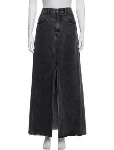 Pre-owned Slvrlake Long Skirt W/ Tags In Blue