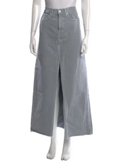 Pre-owned Slvrlake Long Skirt W/ Tags In Gray