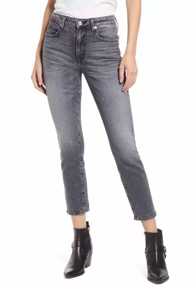 Slvrlake Lou Lou Slim Straight Jean In River Moon In Grey